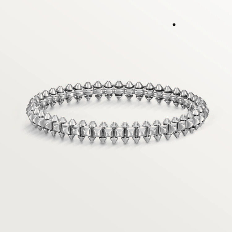 [moco jewelrys]CLASH SILVER BRACELET