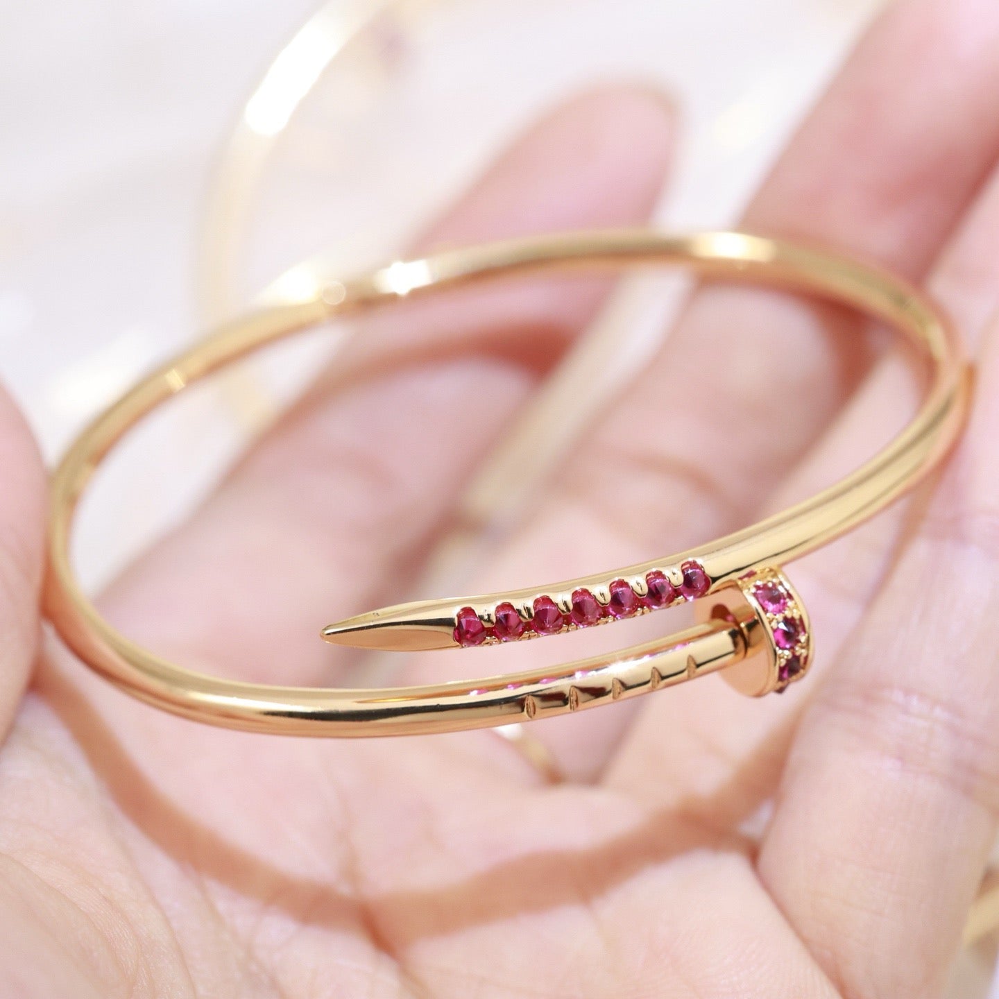 [moco jewelrys]JUSTE BRACELET 2.5MM DIAMONDS NEW