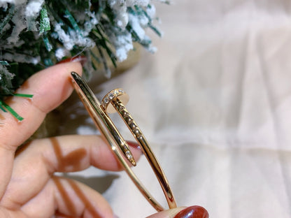 [moco jewelrys]JUSTE BRACELET 2.5MM DIAMONDS
