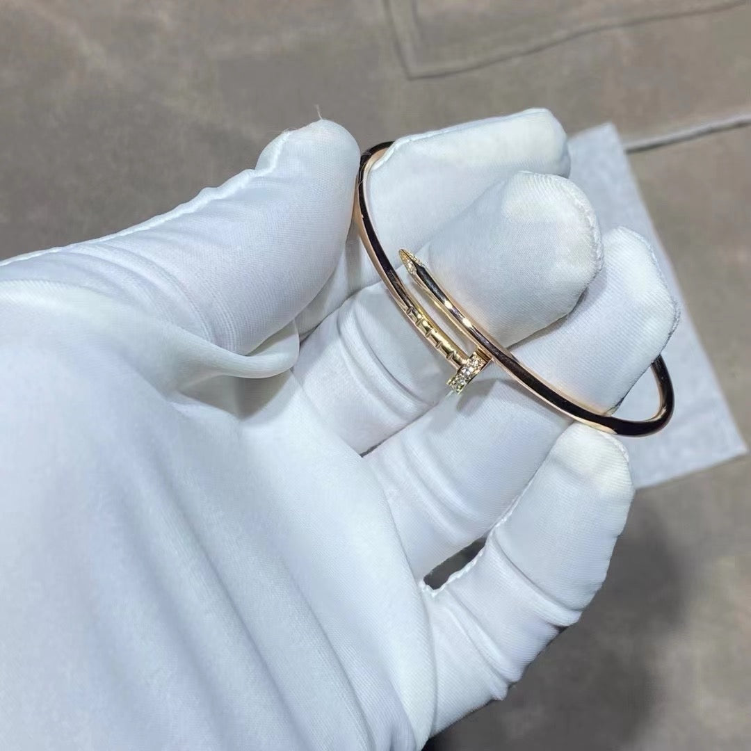 [moco jewelrys]JUSTE BRACELET 2.5MM DIAMONDS
