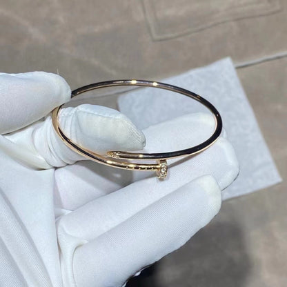 [moco jewelrys]JUSTE BRACELET 2.5MM DIAMONDS