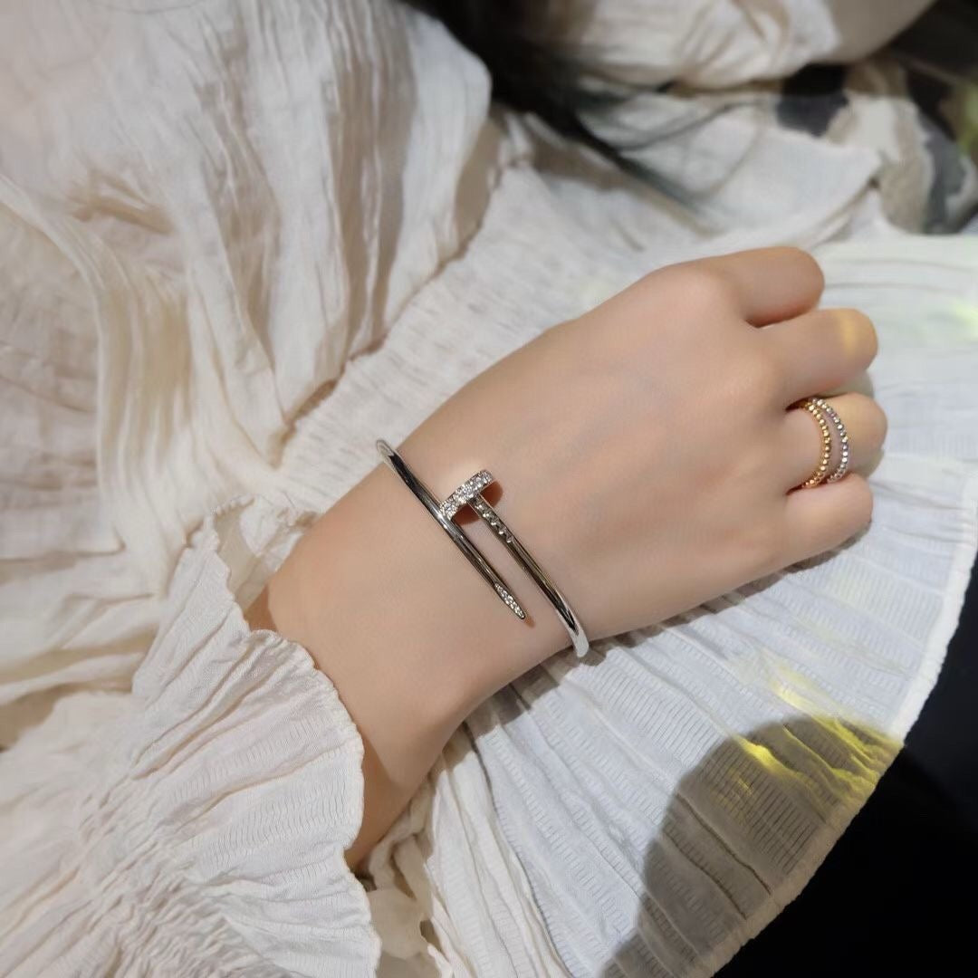 [moco jewelrys]JUSTE BRACELET 3.5MM DIAMONDS