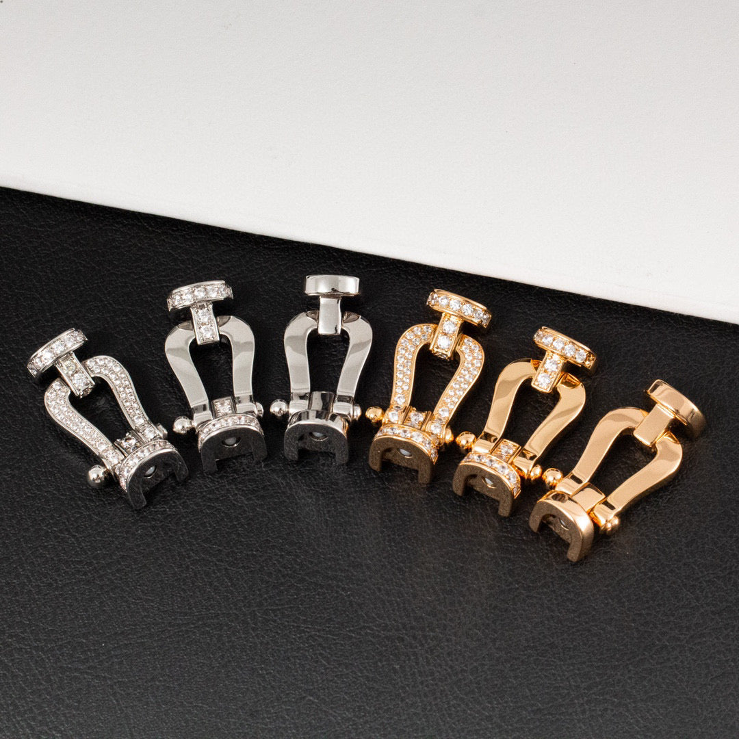 [moco jewelrys]FORCE LARGE HORSESHOE NO DIAMOND BRACELET SILVER