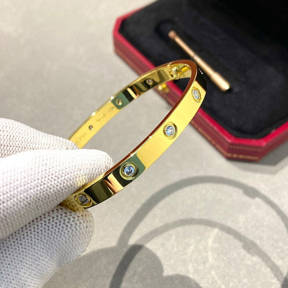 [moco jewelrys]LOVE BRACELET 6.1MM 10 DIAMONDS
