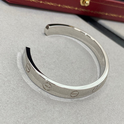 [moco jewelrys]LOVE BRACELET 6.1MM 1 DIAMOND OPEN CUFF