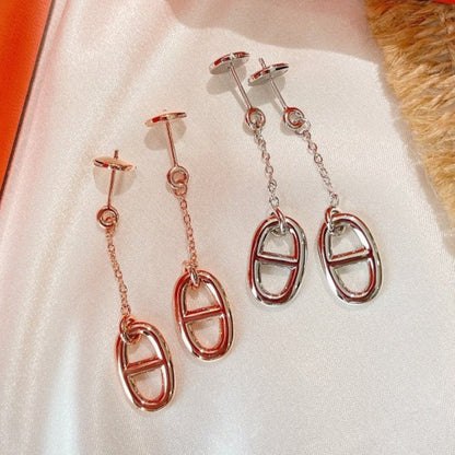 [moco jewelrys]CHAINE TASSEL EARRINGS