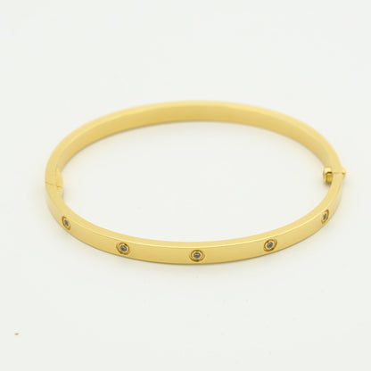 [moco jewelrys]LOVE BRACELET 3.65MM 10 DIAMONDS