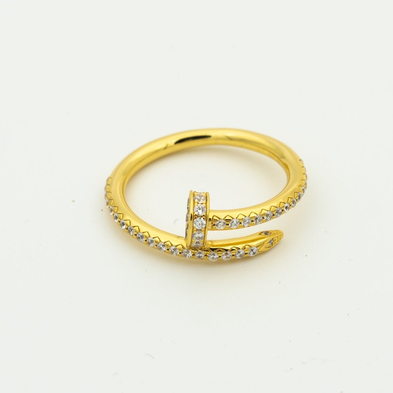 [moco jewelrys]JUSTE RING 1.8MM GOLD DIAMONDS