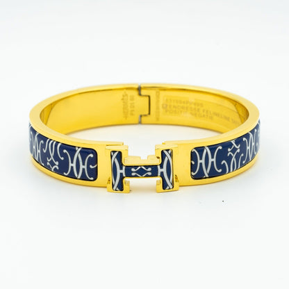 [moco jewelrys]H BRACELET BLACK MULTICOLOR