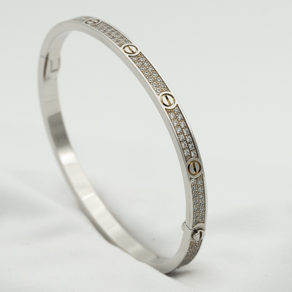 [moco jewelrys]LOVE BRACELET 3.65MM DIAMOND-PAVED