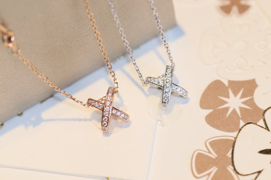 [moco jewelrys]JEUX DE DIAMOND NECKLACE