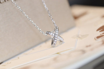 [moco jewelrys]JEUX DE DIAMOND NECKLACE