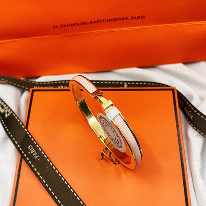 [moco jewelrys]CLASSIC HM CLIC  PINK 8MM ENAMEL BRACELET