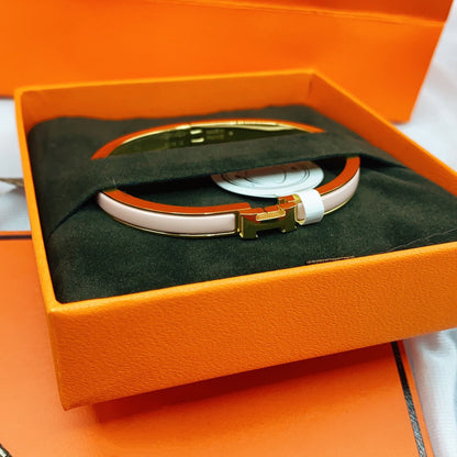 [moco jewelrys]CLASSIC HM CLIC  PINK 8MM ENAMEL BRACELET