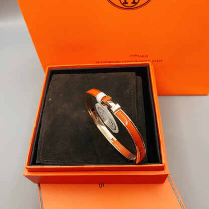 [moco jewelrys]CLASSIC HM CLIC RED 8MM ENAMEL BRACELET