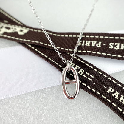 [moco jewelrys]HM PIG NOSE NECKLACE