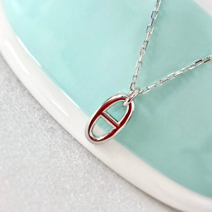 [moco jewelrys]HM PIG NOSE NECKLACE
