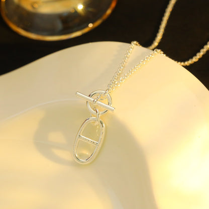 [moco jewelrys]HM CHAINE D'ANCRE PENDANT NECKLACE STERLING SILVER