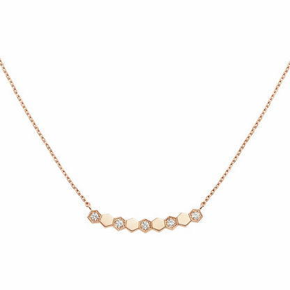 [moco jewelrys]BEE MY LOVE DIAMOND NECKLACE