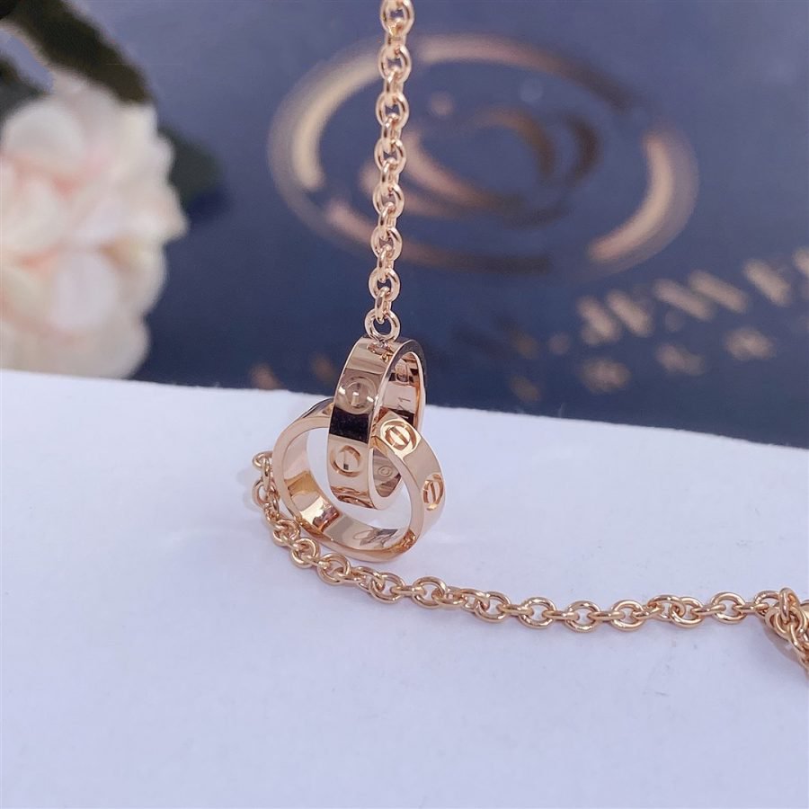 [moco jewelrys]LOVE BRACELET DOUBLE RING