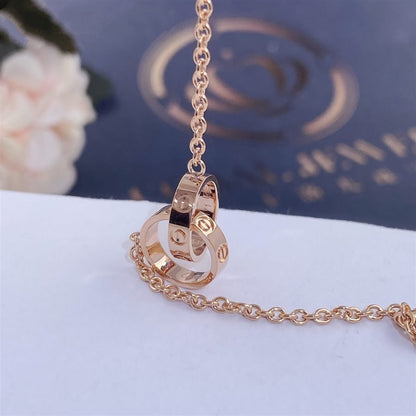 [moco jewelrys]LOVE BRACELET DOUBLE RING