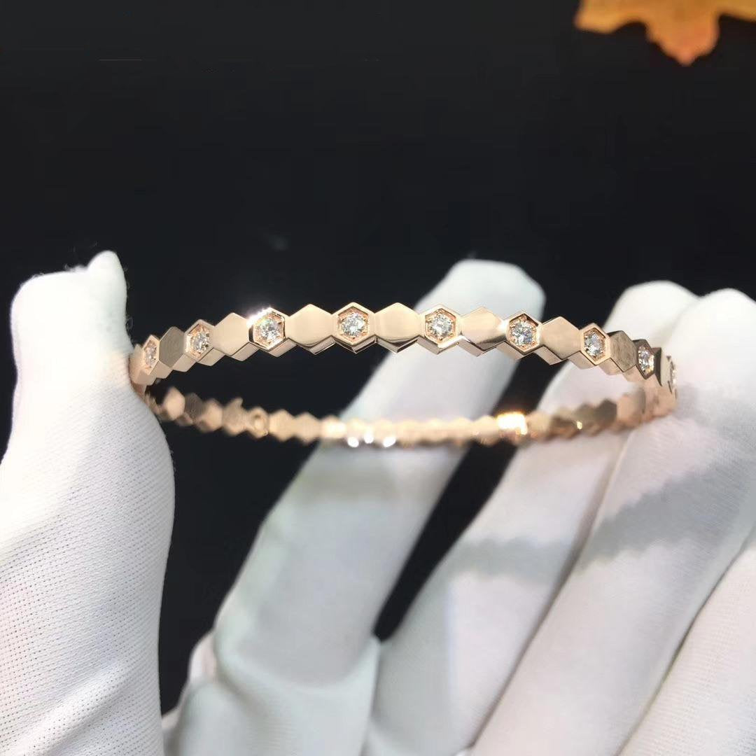 [moco jewelrys]BEE LOVE SILVER DIAMOND BRACELET