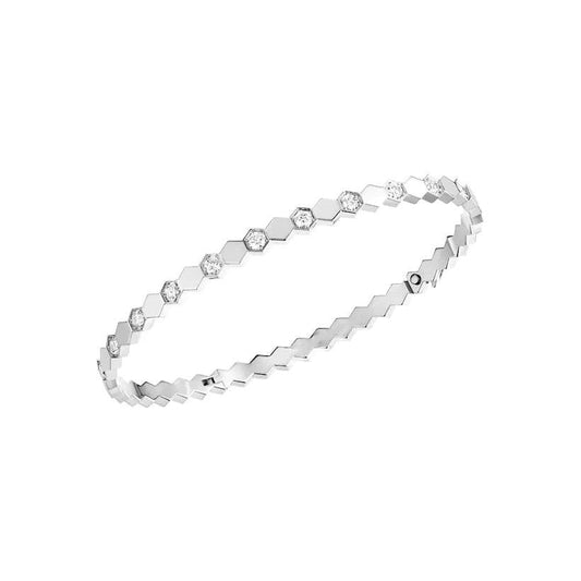 [moco jewelrys]BEE LOVE SILVER DIAMOND BRACELET