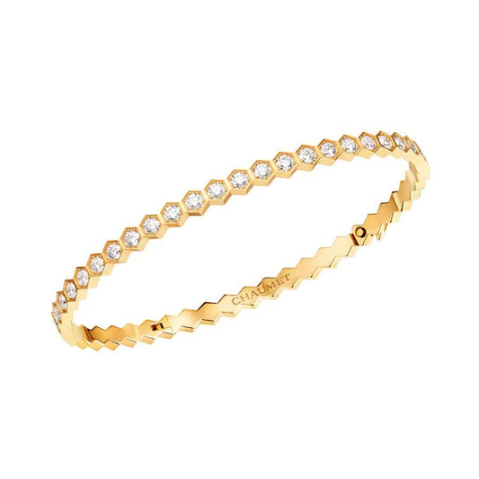 [moco jewelrys]BEE LOVE GOLD BRACELET FULL DIAMOND