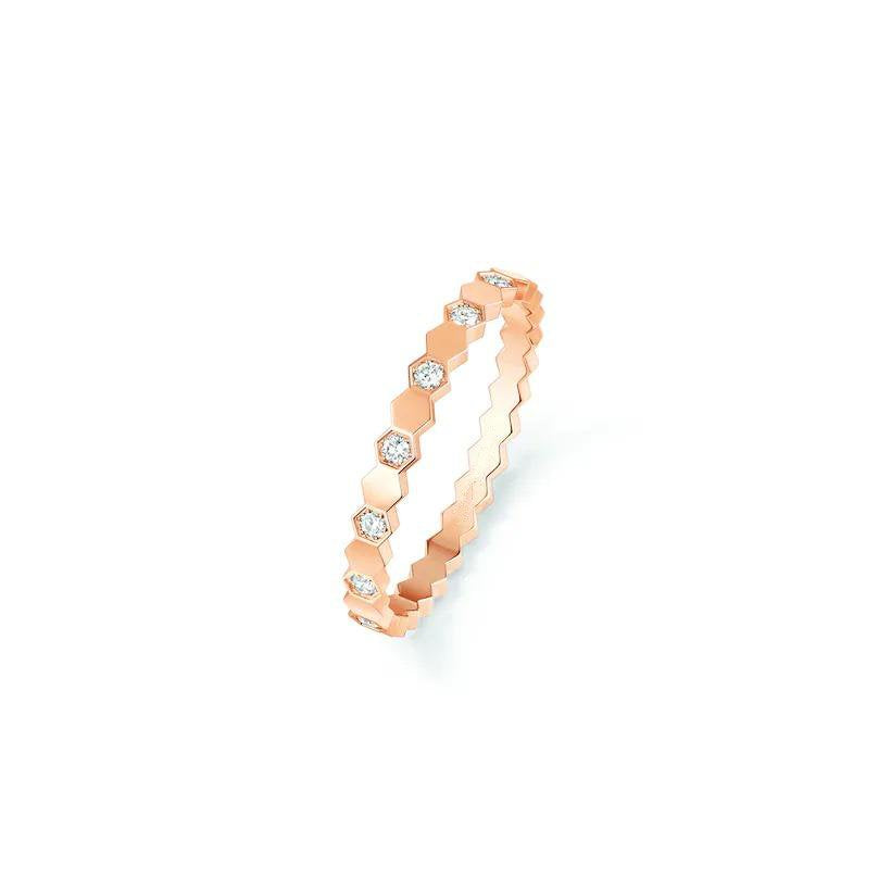 [moco jewelrys]BEE LOVE RING PINK GOLD DIAMOND
