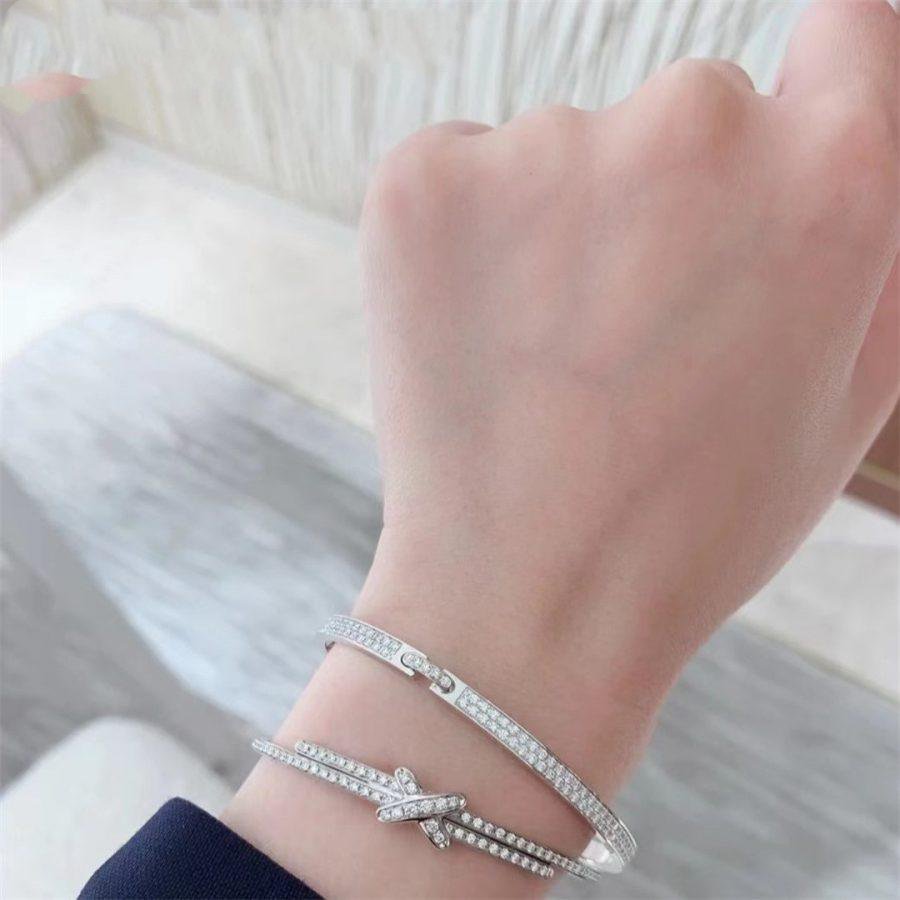 [moco jewelrys]JEUX DE BRACELET DIAMONDS SILVER