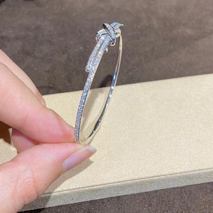 [moco jewelrys]JEUX DE BRACELET DIAMONDS SILVER