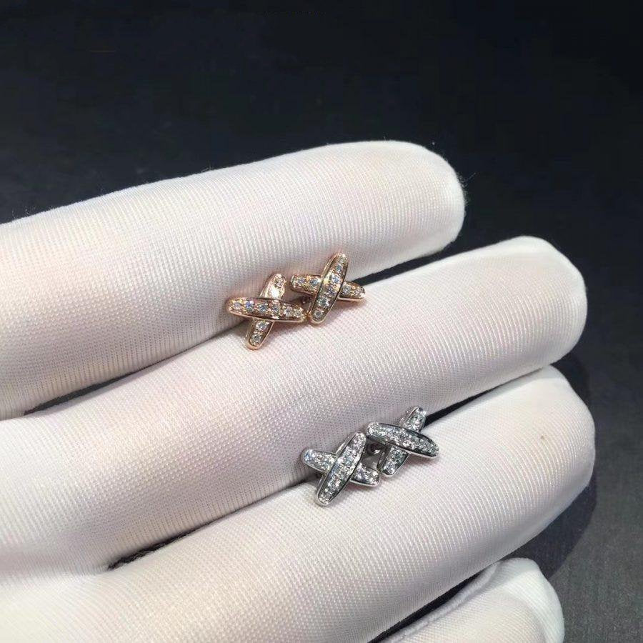 [moco jewelrys]JEUX DE DIAMOND EARRINGS