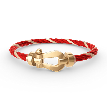 [moco jewelrys]FORCE LARGE HORSESHOE NO DIAMOND BRACELET GOLD
