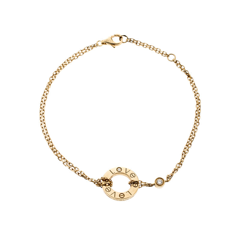 [moco jewelrys]LOVE BRACELET 2 DIAMOND