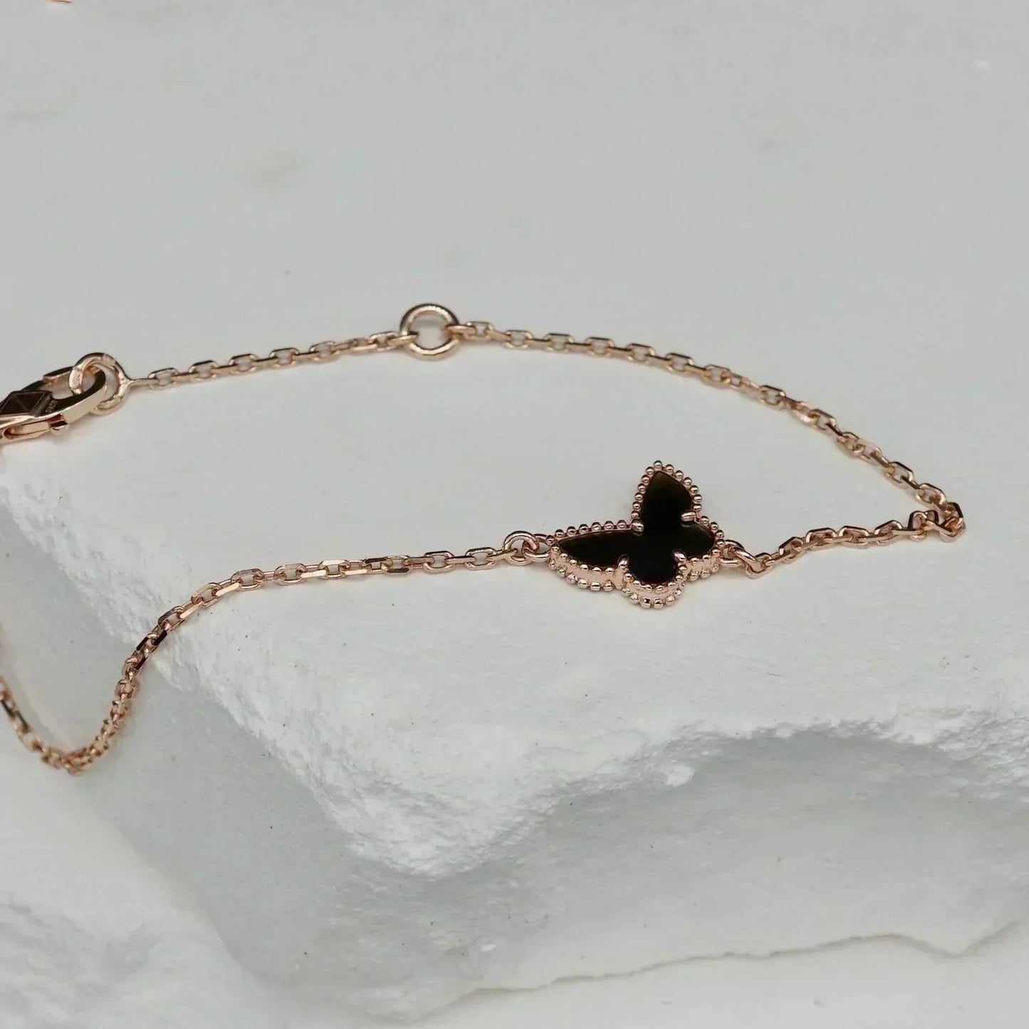 [moco jewelrys]BUTTERFLY ONYX  BUTTERFLY BRACELET