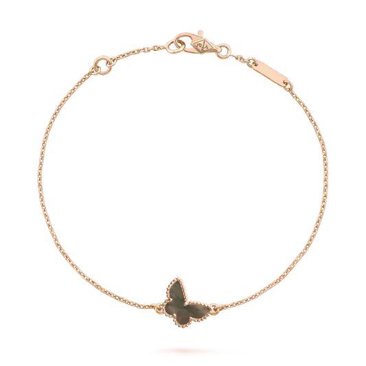 [moco jewelrys]BUTTERFLY ONYX  BUTTERFLY BRACELET
