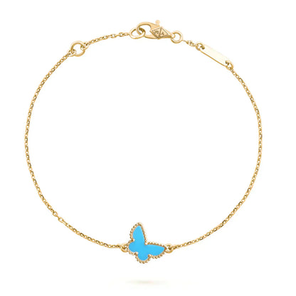 [moco jewelrys]BUTTERFLY TURQUOISE BUTTERFLY BRACELET