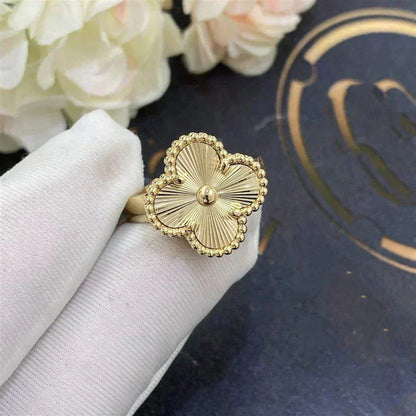 [moco jewelrys]CLOVER GOLD RING