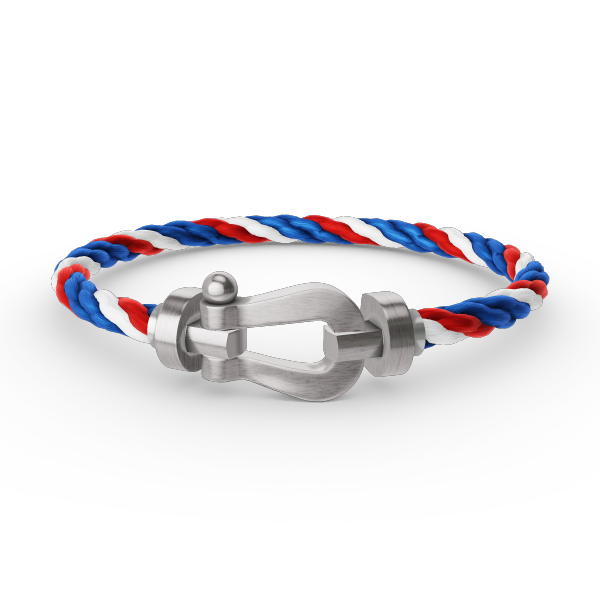 [moco jewelrys]FORCE LARGE HORSESHOE NO DIAMOND BRACELET SILVER