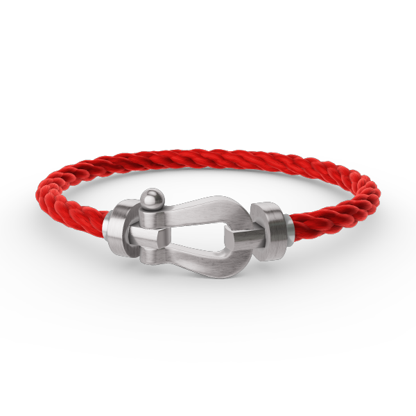 [moco jewelrys]FORCE LARGE HORSESHOE NO DIAMOND BRACELET SILVER
