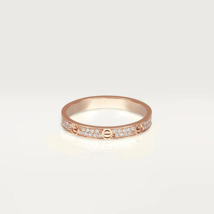 [moco jewelrys]LOVE RING 2.65MM DIAMOND