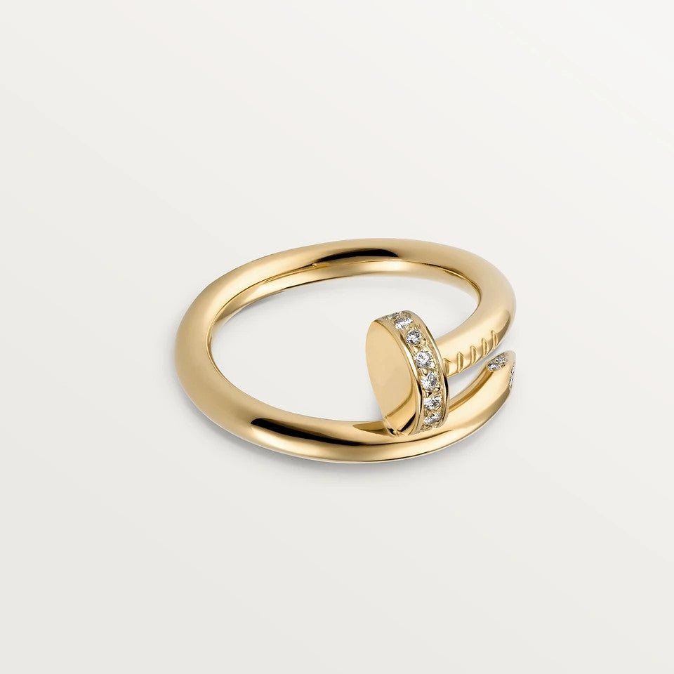 [moco jewelrys]JUSTE RING 2.65MM GOLD DIAMOND